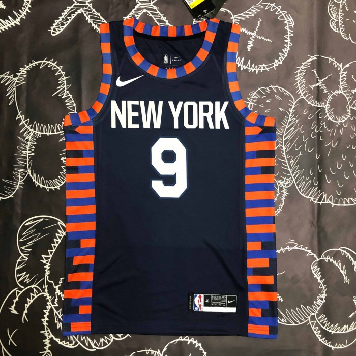 Heat Transfer New York Knicks RJ Barrett Black jersey