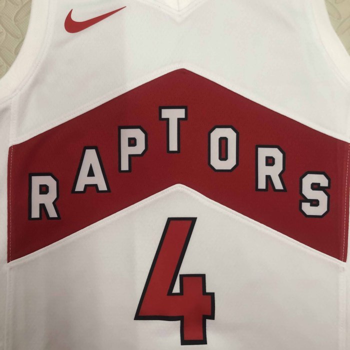 Heat Transfer 2023 Toronto Raptors Scottie Barnes Home White Jersey