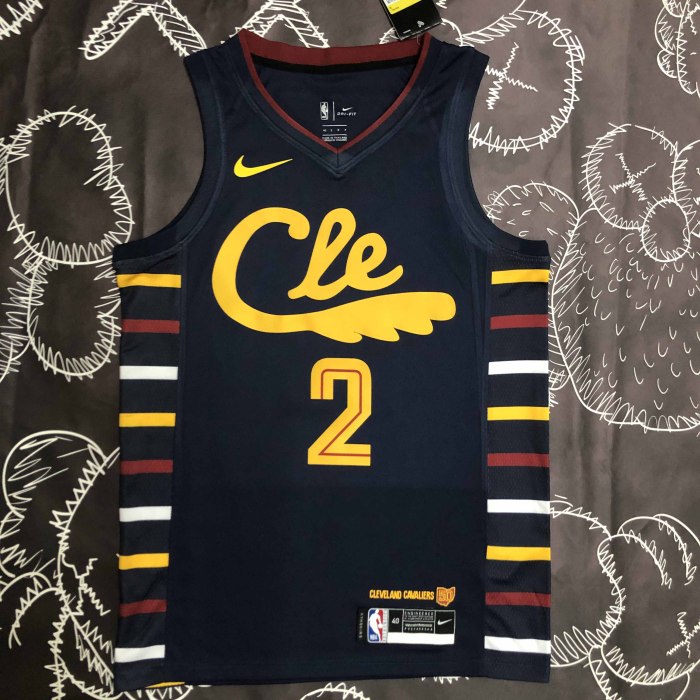 Heat Transfer 2023 Cleveland Cavaliers Kyrie Irving Black jersey