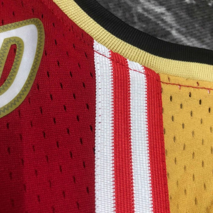 Heat Transfer Cleveland Cavaliers Lebron James Mitchell & Ness 2003-04 Hardwood Classics Swingman Jersey