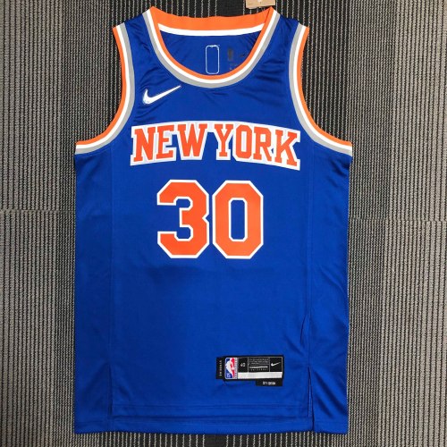 Heat Transfer  New York Knicks Julius Randle 75th Anniversary Blue jersey