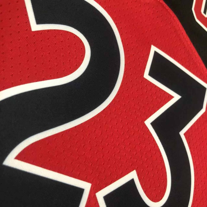 Heat Transfer 2023 Toronto Raptors Fred VanVleet Away Red Jersey