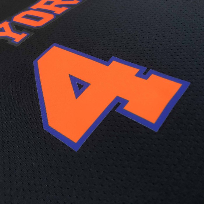 Heat Transfer 2023 New York Knicks Derrick Rose Black jersey