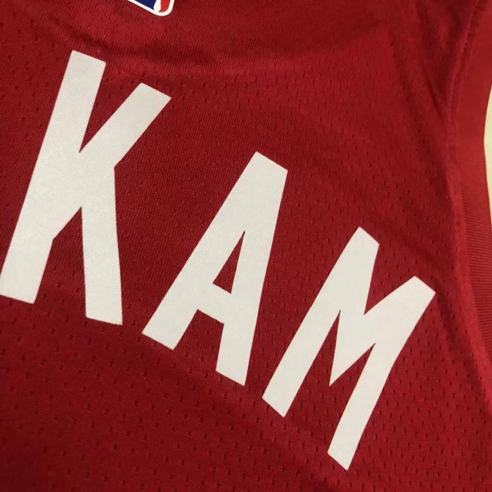 Heat Transfer 2023 Toronto Raptors Pascal Siakam Away Red  Jersey
