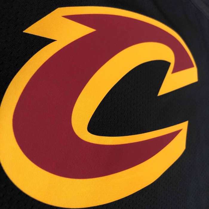 Heat Transfer 2023 Cleveland Cavaliers Darius Garland Flying man limited Black Jersey