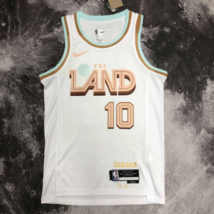 Heat Transfer 2023 Cleveland Cavaliers Darius Garland City edition White Jersey