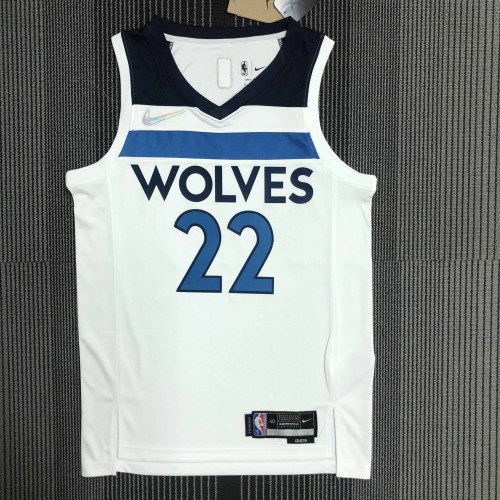 Heat Transfer Minnesota Timberwolves Andrew Wiggins 75th Anniversary White Jersey