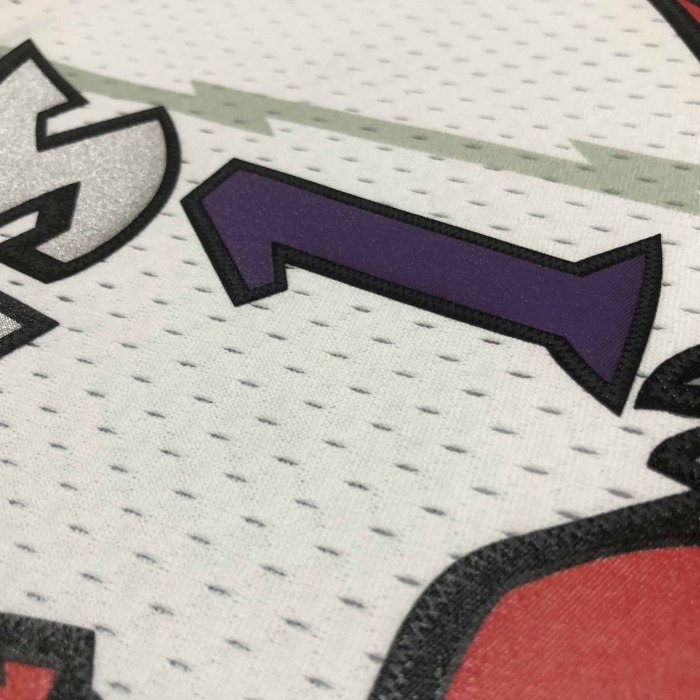 Heat Transfer 1999 Toronto Raptors Tracy McGrady  Retro White Jersey
