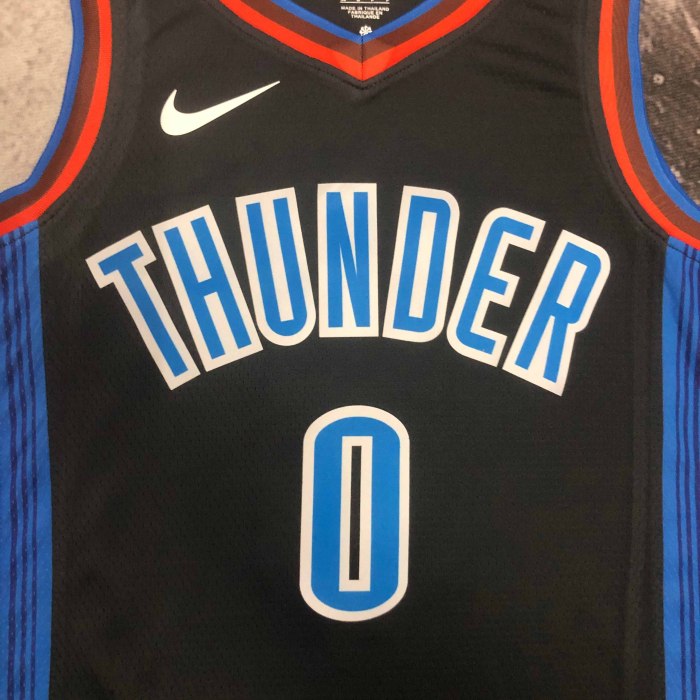 Heat Transfer Oklahoma City Thunder Russell Westbrook 2022-23 City Edition Swingman Jersey