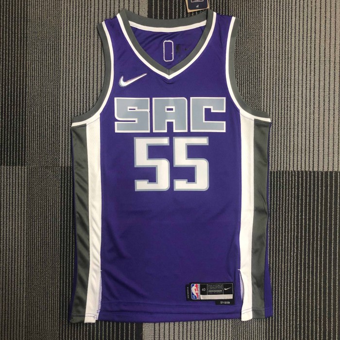 Heat Transfer Sacramento Kings Jason Williams 75th Anniversary Purple Jersey