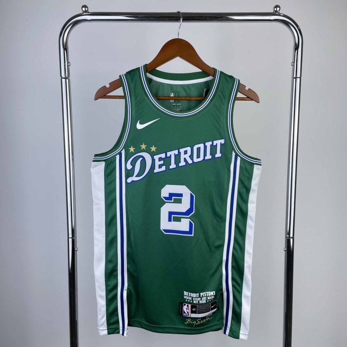 Heat Transfer Detroit Pistons Cade Cunningham 2022-23 City Edition Swingman Jersey