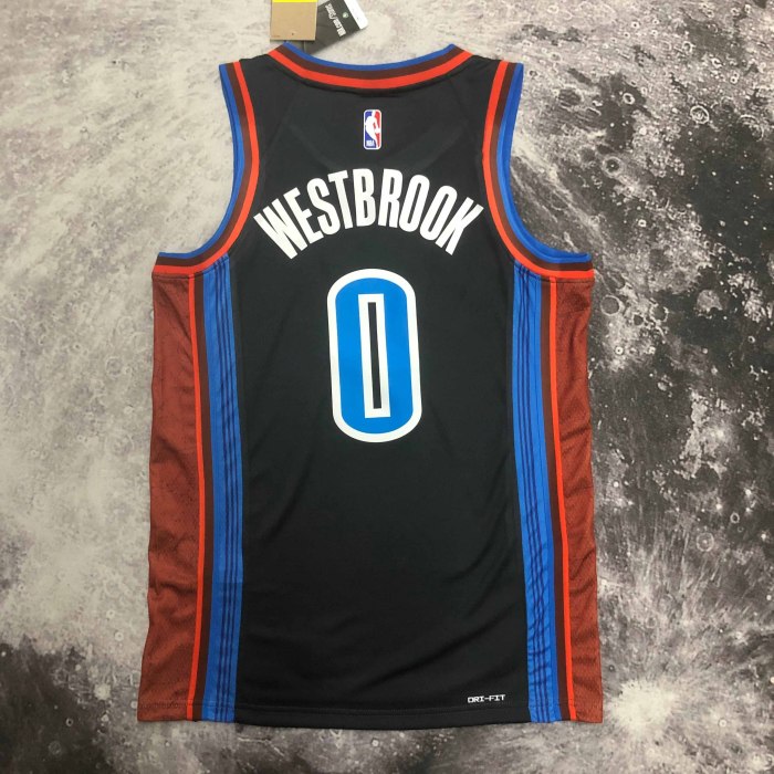 Heat Transfer Oklahoma City Thunder Russell Westbrook 2022-23 City Edition Swingman Jersey