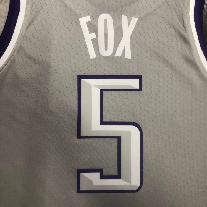 Heat Transfer Sacramento Kings De'Aaron Fox 2022-23 City Edition Swingman Jersey