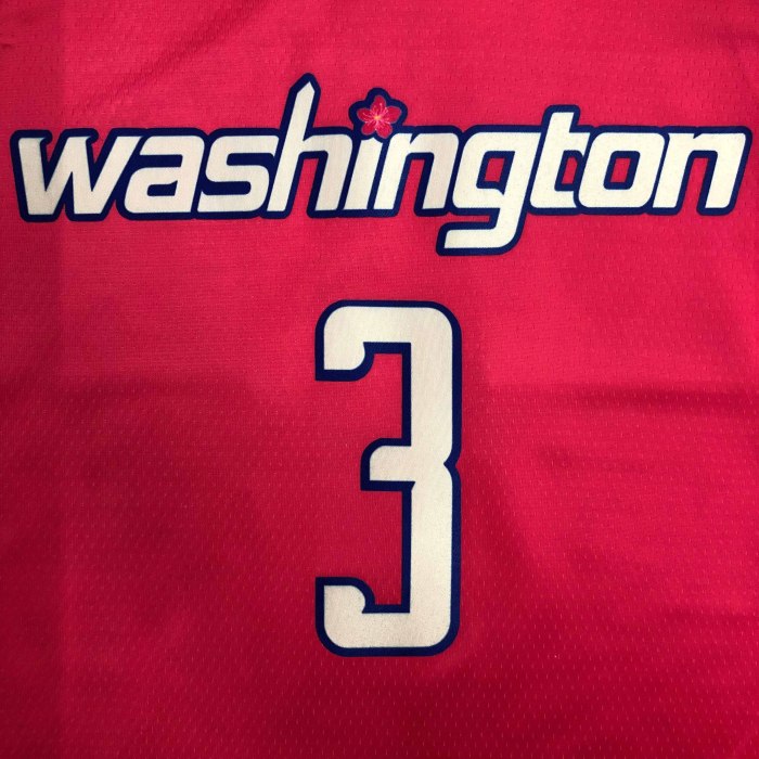 Heat Transfer 2023 Washington Wizards Bradley Beal City edition Red Jersey