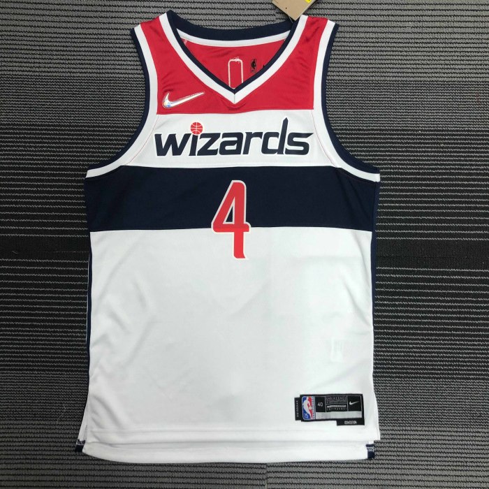 Heat Transfer Washington Wizards Russell Westbrook 75th Anniversary White Jersey