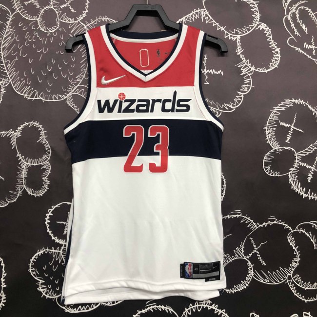 Heat Transfer Washington Wizards Michael Jordan 75th Anniversary White Jersey