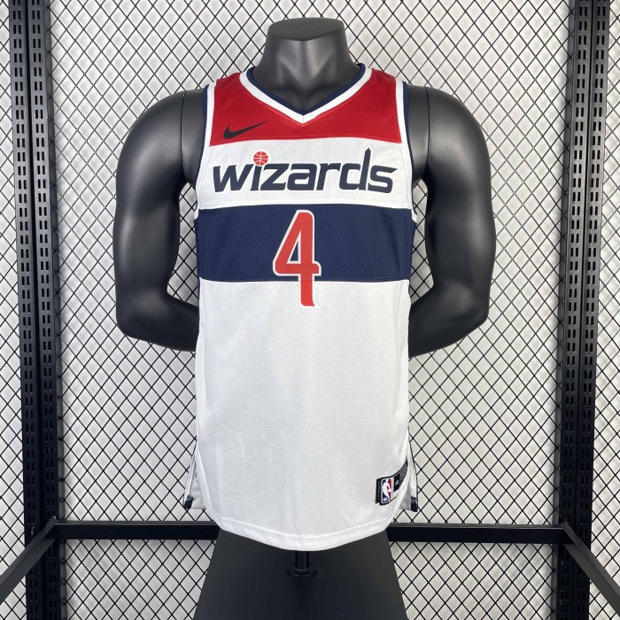 Heat Transfer 2023 Washington Wizards Russell Westbrook Home White Jersey