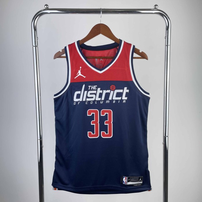 Heat Transfer Washington Wizards Kyle Kuzma 2022-23 Jordan Brand Statement Edition Swingman Jersey
