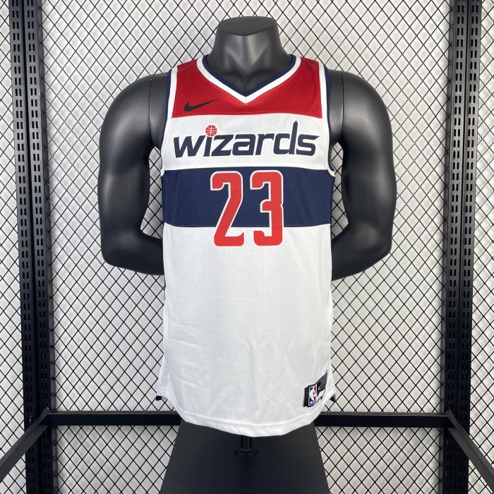Heat Transfer 2023 Washington Wizards Michael Jordan Home White Jersey