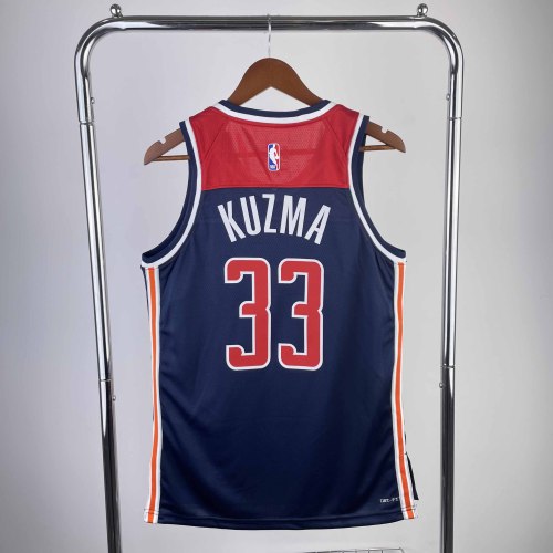 Heat Transfer Washington Wizards Kyle Kuzma 2022-23 Jordan Brand Statement Edition Swingman Jersey