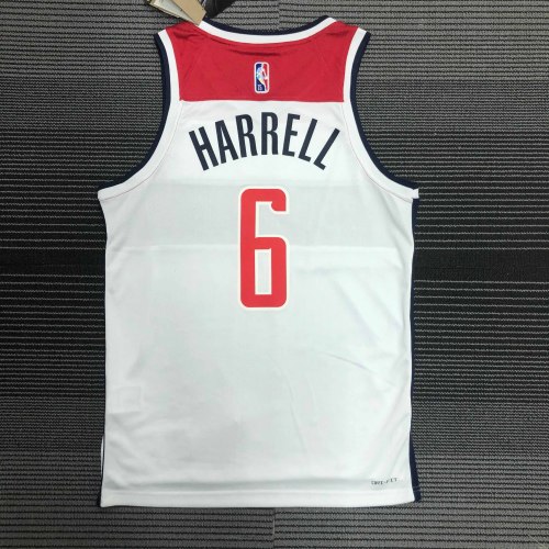 Heat Transfer Washington Wizards Montrezl Harrell 75th Anniversary White Jersey