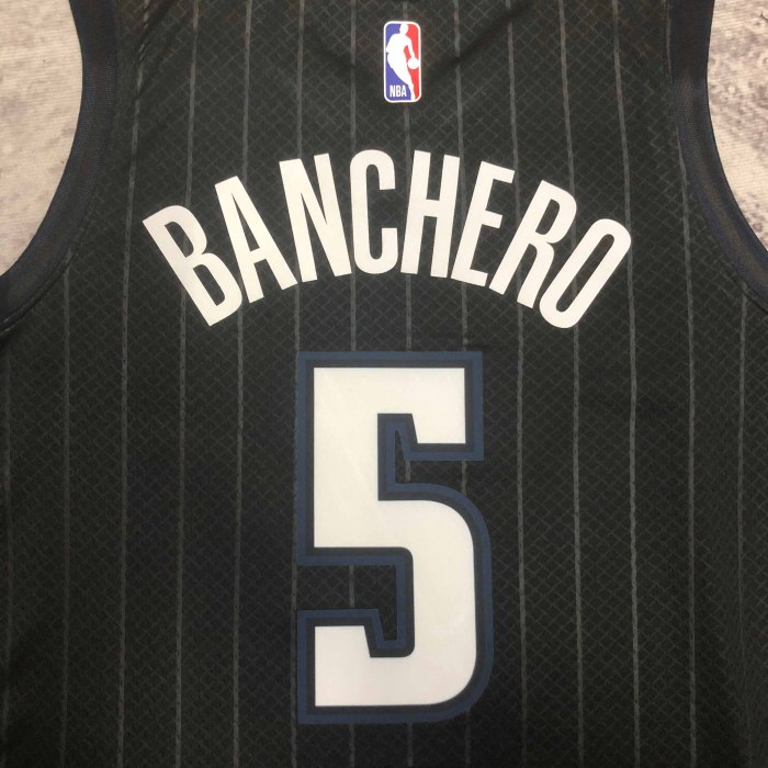 Heat Transfer Orlando Magic Paolo Banchero 2022-23 City Edition Swingman Jersey