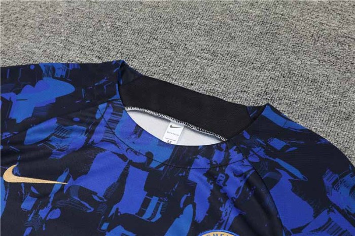 Adult Kit 23-24 Chelsea Blue Training set Football shirt + short