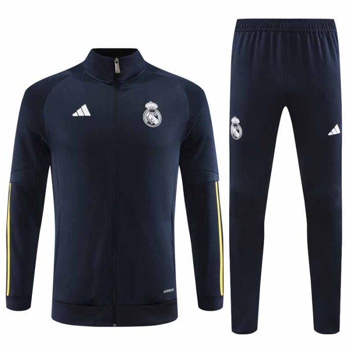 23-24 Real Madrid Royalblue Training Football Kit Soccer Jacket
