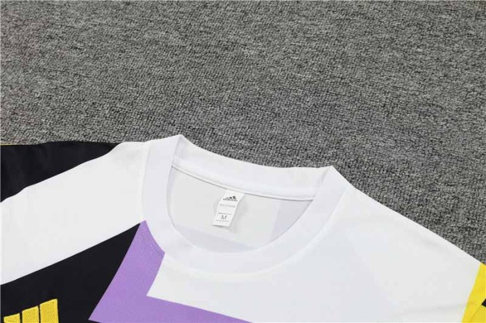 Adult Kit 23-24  Real Madrid White Training set Football shirt + short