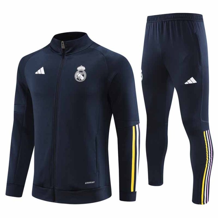23-24 Real Madrid Royalblue Training Football Kit Soccer Jacket