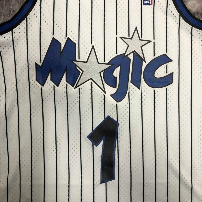 Heat Transfer 1994 Orlando Magic Anfernee Hardaway Retro White Jersey