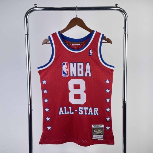 Heat Transfer 2003 NBA  All Star Kobe Bryant Retro Red Jersey