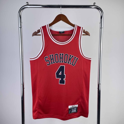 Heat Transfer Slam Dunk Akagi Takenori  Red  Jersey