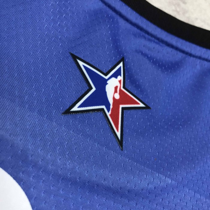 Heat Transfer 2023  All Star Stephen Curry Blue Jersey