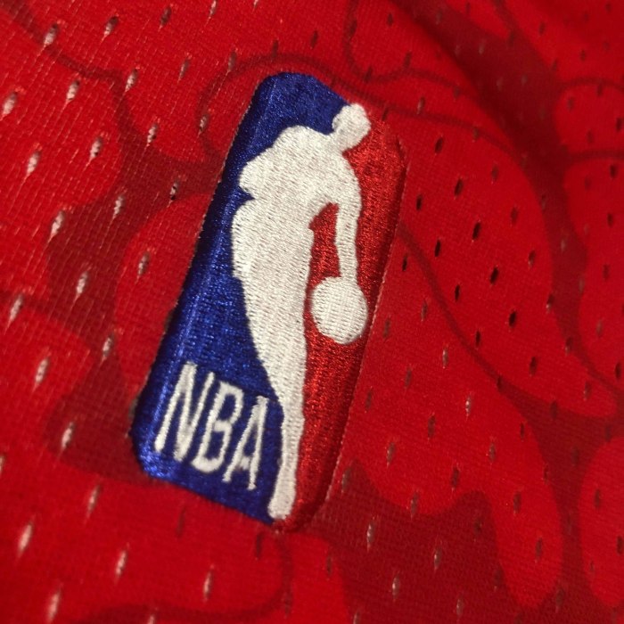 Heat Transfer NBA Chicago Bulls BAPE×M&N Hardwood Classics Swingman Jersey