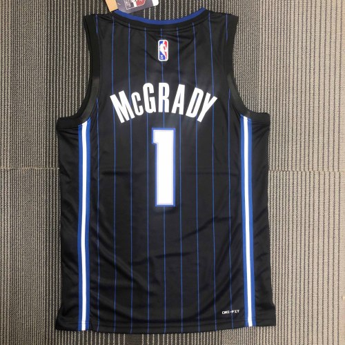 Heat Transfer Orlando Magic Tracy McGrady 75th Anniversary Black Jersey