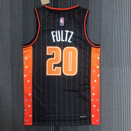 Heat Transfer 2022 Orlando Magic Markelle Fultz City edition Black Jersey