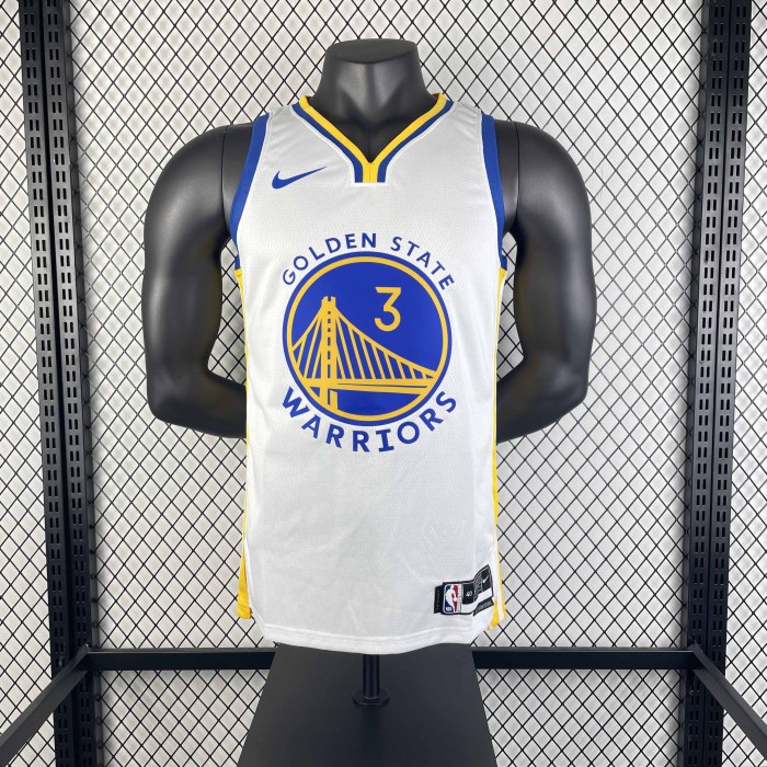 Heat Transfer 2023 NBA Golden State Warriors Chris Paul White Jersey
