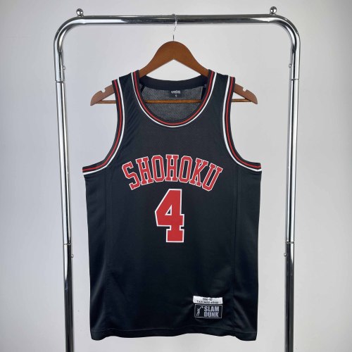 Heat Transfer Slam Dunk Akagi Takenori Black Jersey