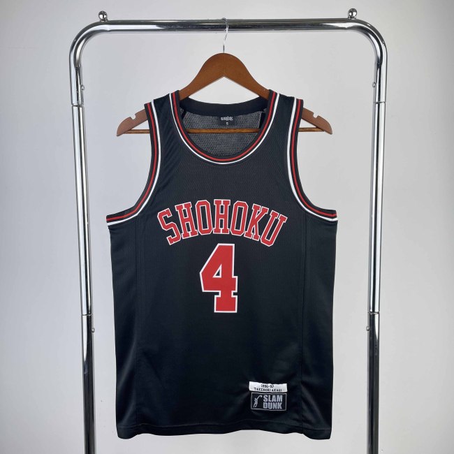 Heat Transfer Slam Dunk Akagi Takenori Black Jersey