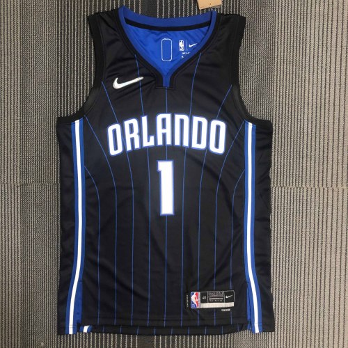 Heat Transfer Orlando Magic Tracy McGrady 75th Anniversary Black Jersey