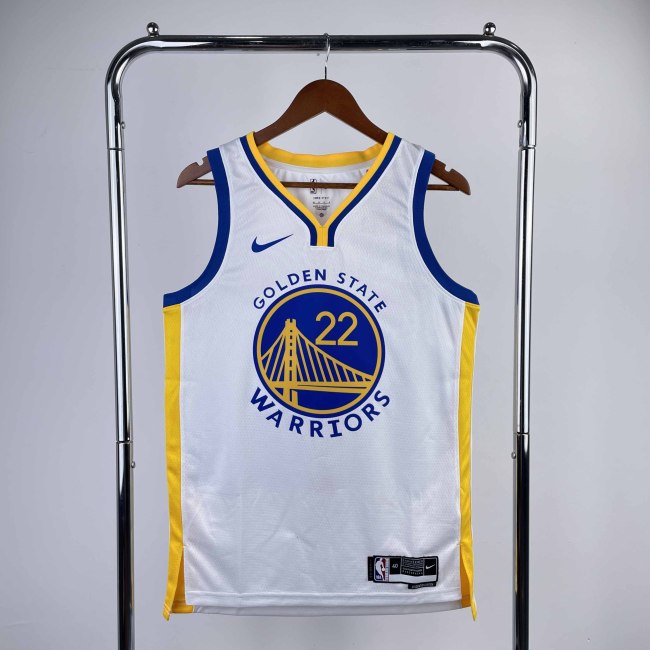 Heat Transfer 2023 Golden State Warriors Andrew Wiggins White  Jersey