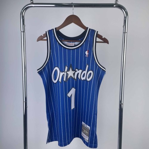 Heat Transfer 1995 Orlando Magic Anfernee Hardaway Retro Blue Jersey