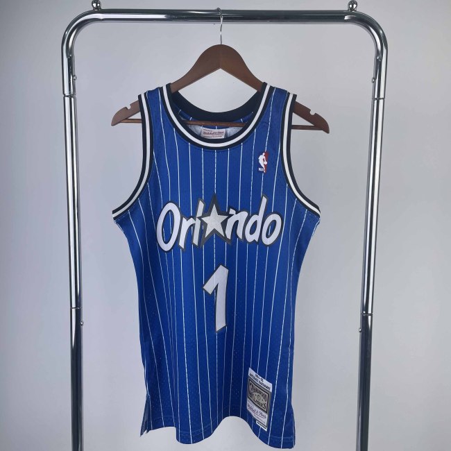 Heat Transfer 1995 Orlando Magic Anfernee Hardaway Retro Blue Jersey
