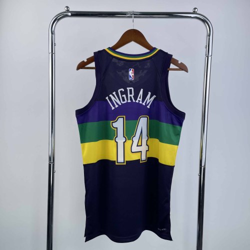 Heat Transfer New Orleans Pelicans Brandon Ingram 2022-23 City Edition Swingman Jersey