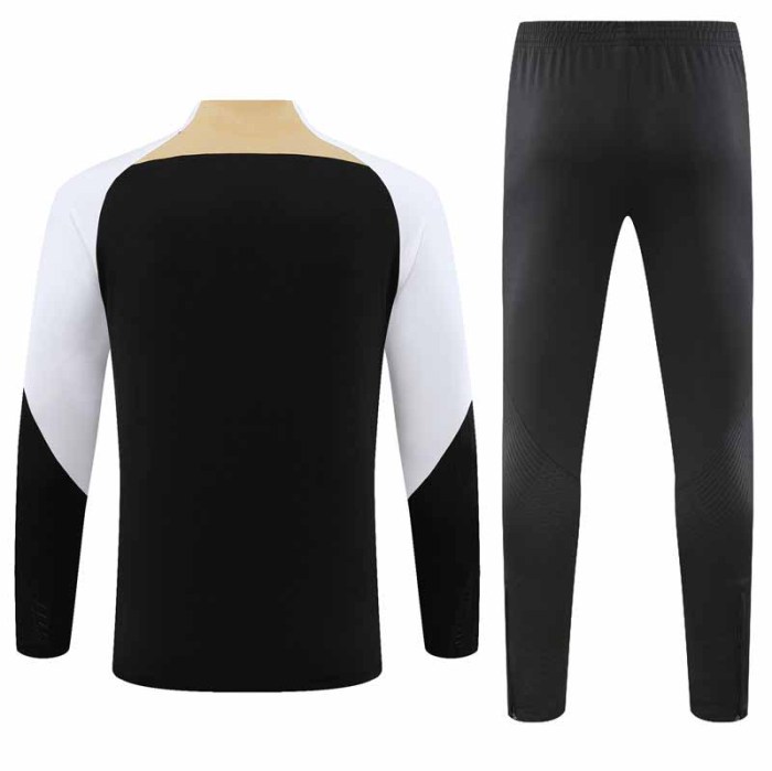 Adult Kit  23-24 Chelsea Black Training set Football Kit Soccer Kit