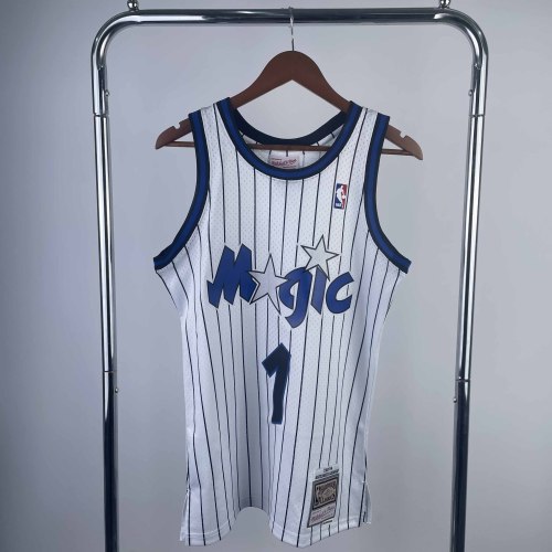 Heat Transfer 1994 Orlando Magic Anfernee Hardaway Retro White Jersey