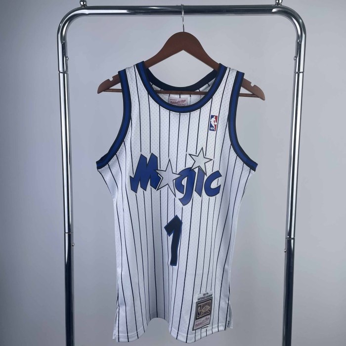 Heat Transfer 1994 Orlando Magic Anfernee Hardaway Retro White Jersey