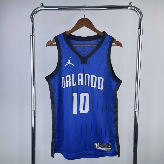 Heat Transfer 2023 Orlando Magic Bol Bol Blue Jersey