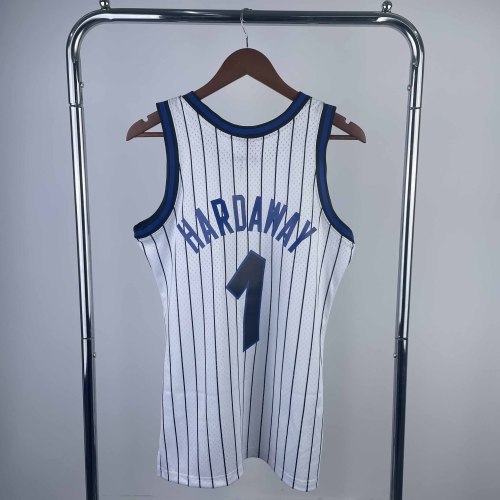 Heat Transfer 1994 Orlando Magic Anfernee Hardaway Retro White Jersey